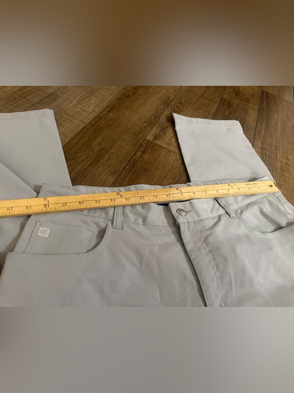 Peter Millar Men's Chino Pants in Light Gray